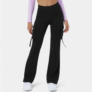 Halara High Waisted Cargo Pocket Flare Leggings